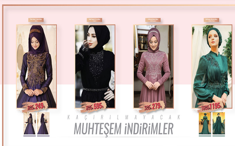 Tesettür Giyimin Eskimeyen Elbise Modelleri ModaZuhal’de