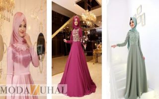 En Trend Tesettür Elbise Modelleri