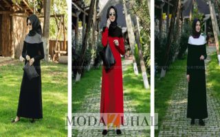 yaz aylarında tesettür kombin