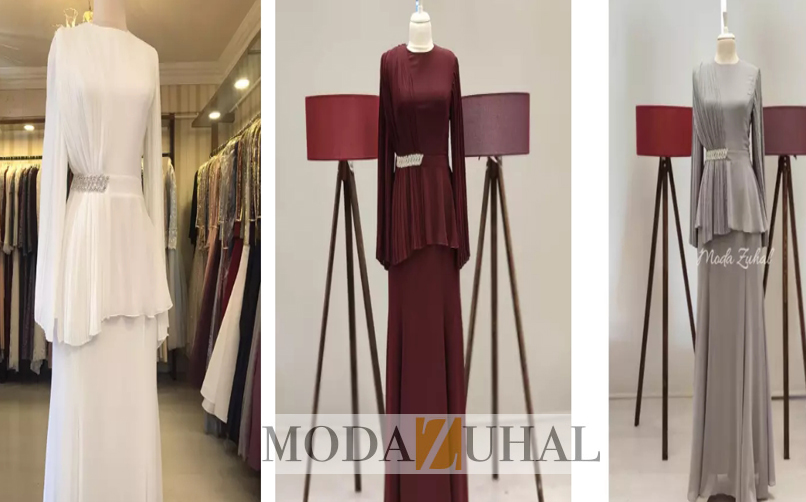 yaz aylarında tesettür kombin